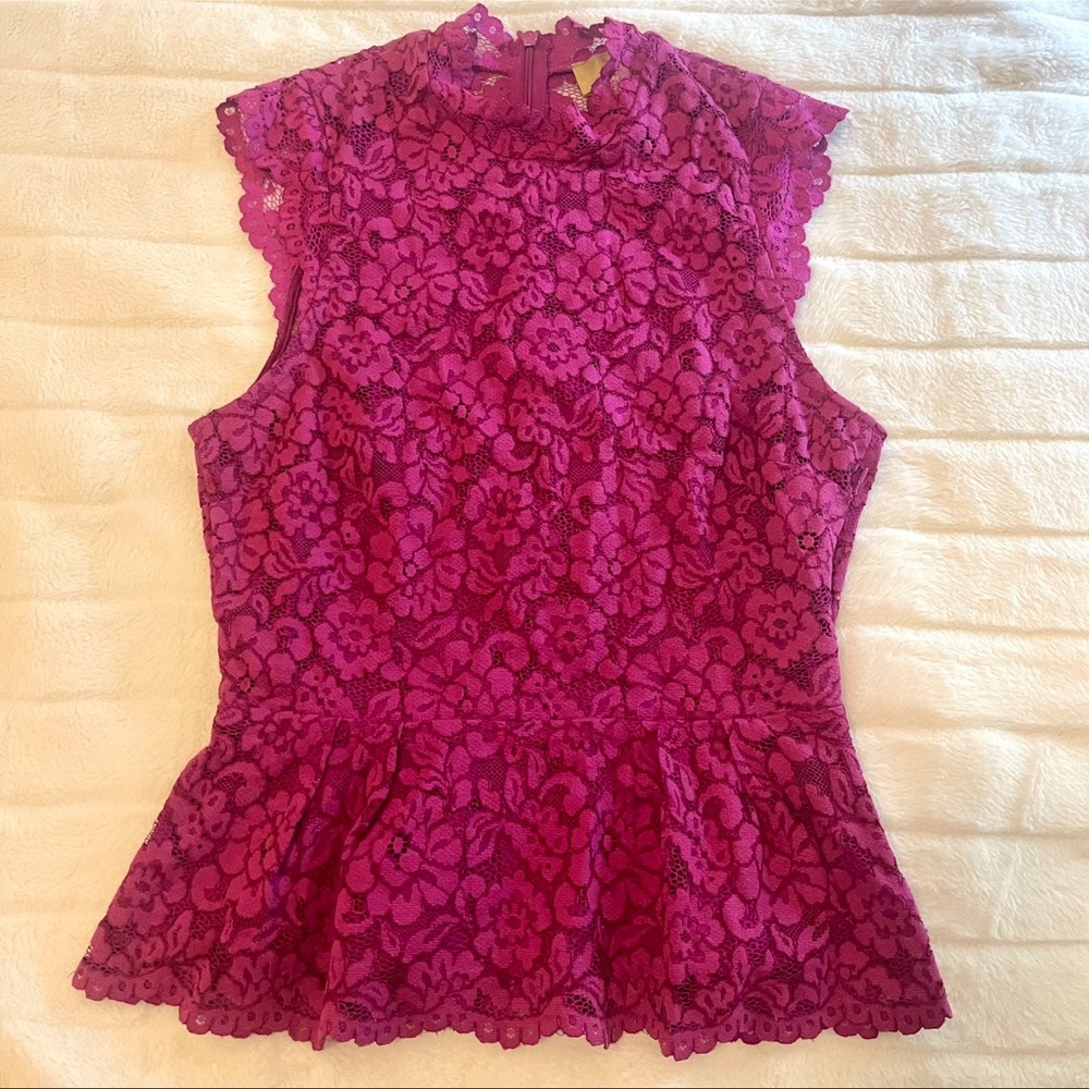 Pretty pink lace top from H&M